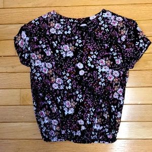 Soft cropped t shirt